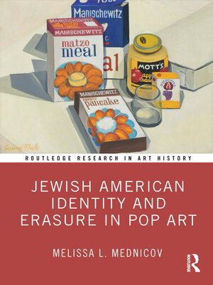 cover image of Jewish American Identity and Erasure in Pop Art